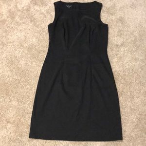 Black shift dress